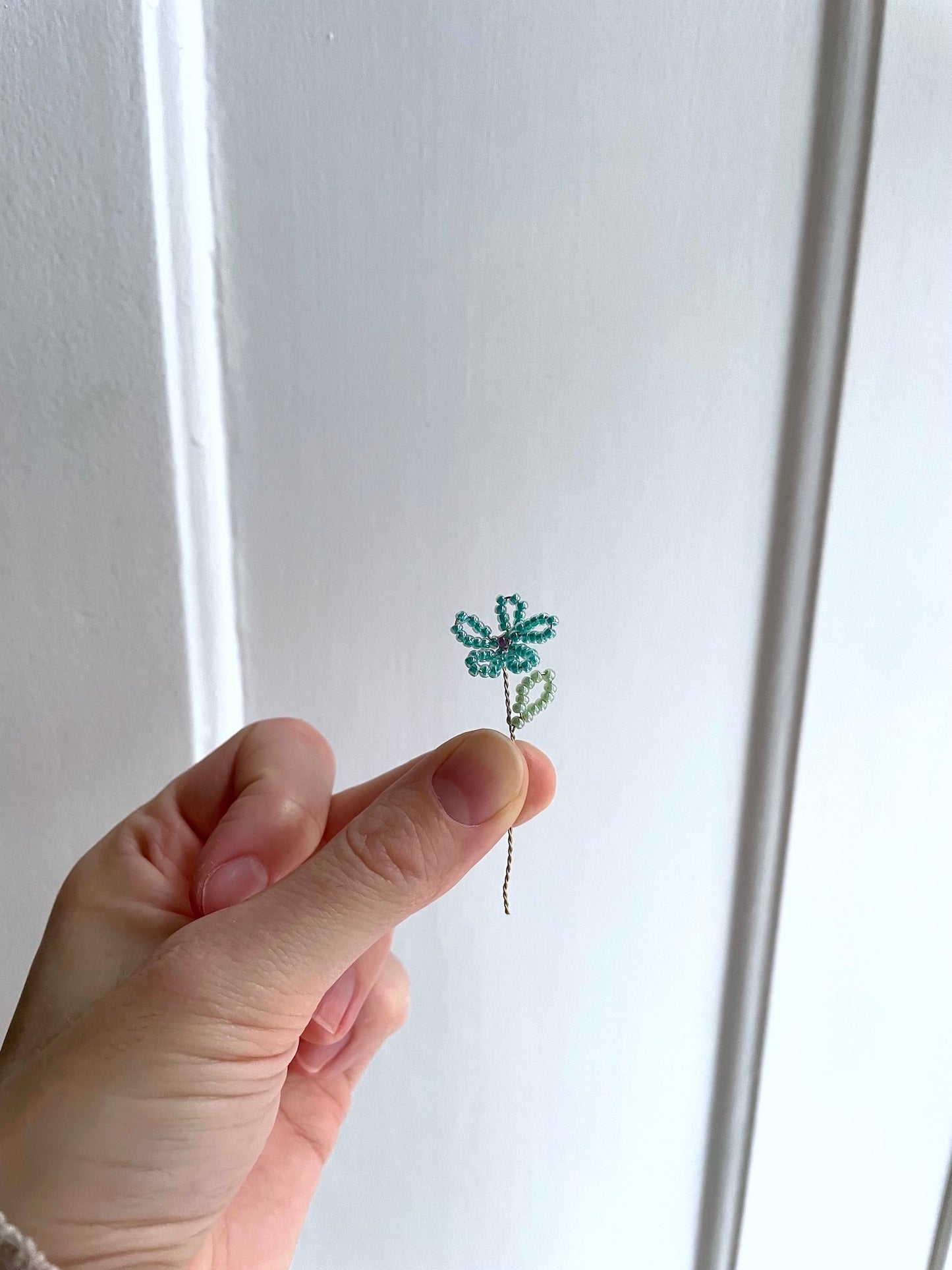 Pearl Flowers: Mini bouquet #1