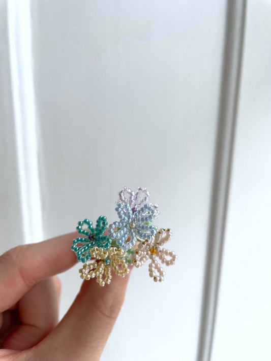 Perleblomster: Mini buket #5