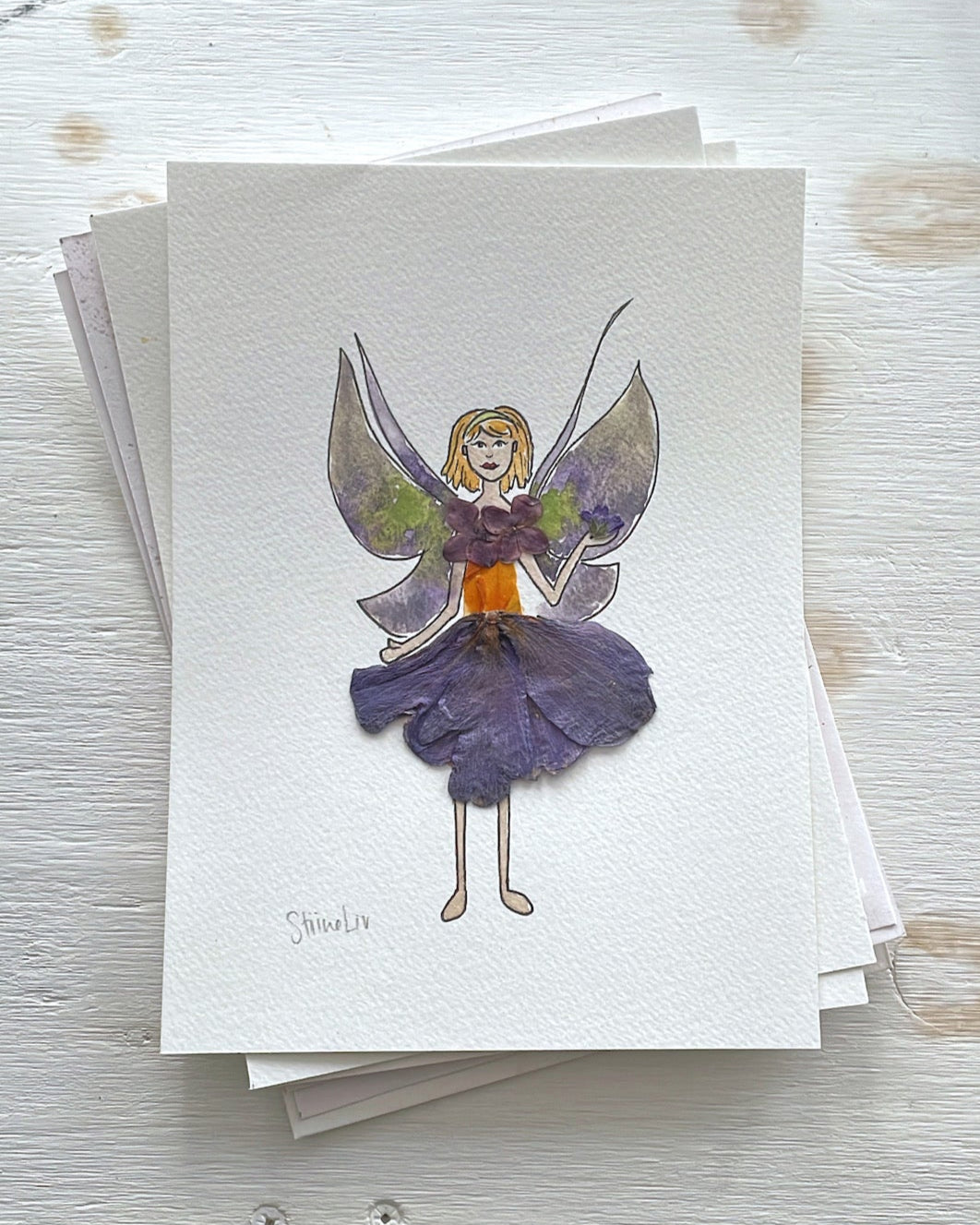 Fairy Guardian: Clarity (A5) in secondhand frame