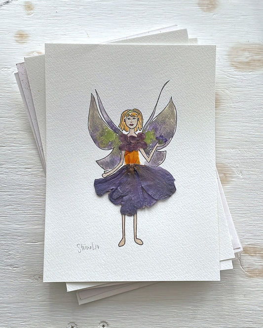 Fairy Guardian: Clarity (A5) in secondhand frame