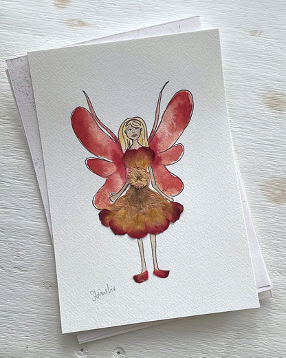 Fairy Guardian: Loving Kindness (A5) in secondhand frame