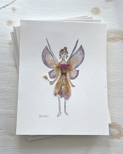 Fairy Guardian: Wisdom (A5) in secondhand frame