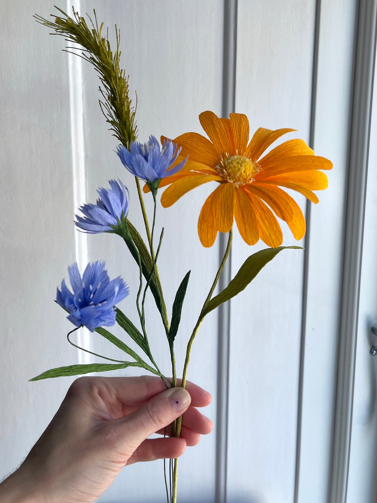 Papirblomster: Buket (trio 3)