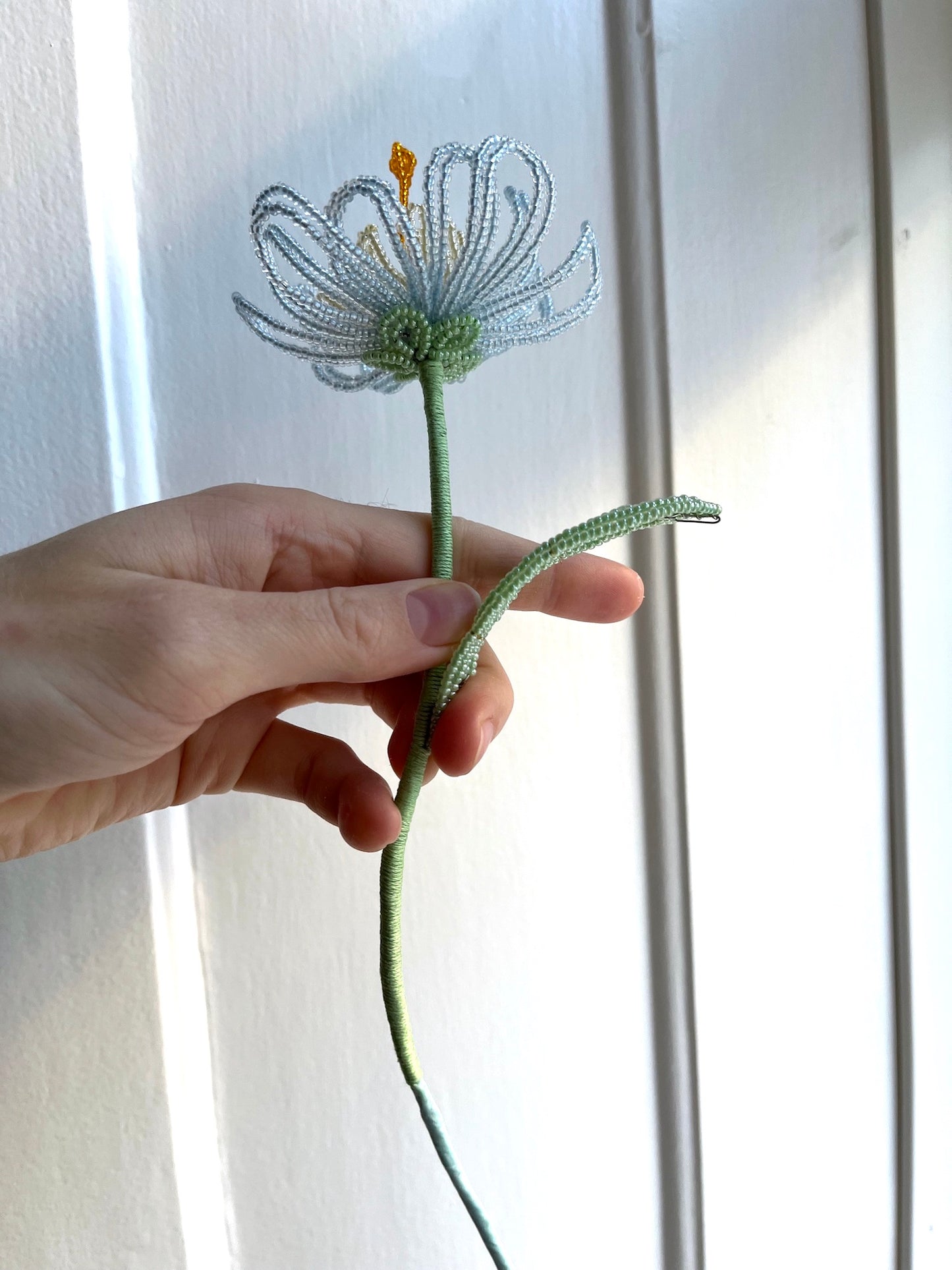 Perleblomst: Fairy Flower - Hummingbird's Nest - Lyseblå (M)