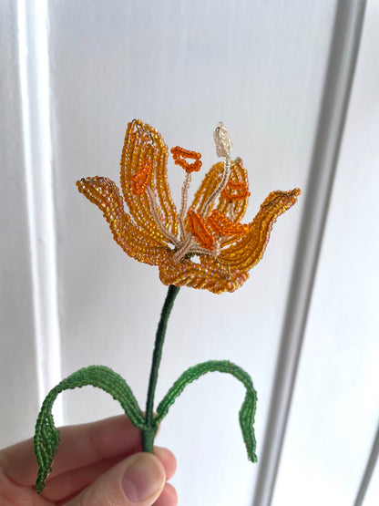 Perleblomst: Fairy Flower - Orange (M)
