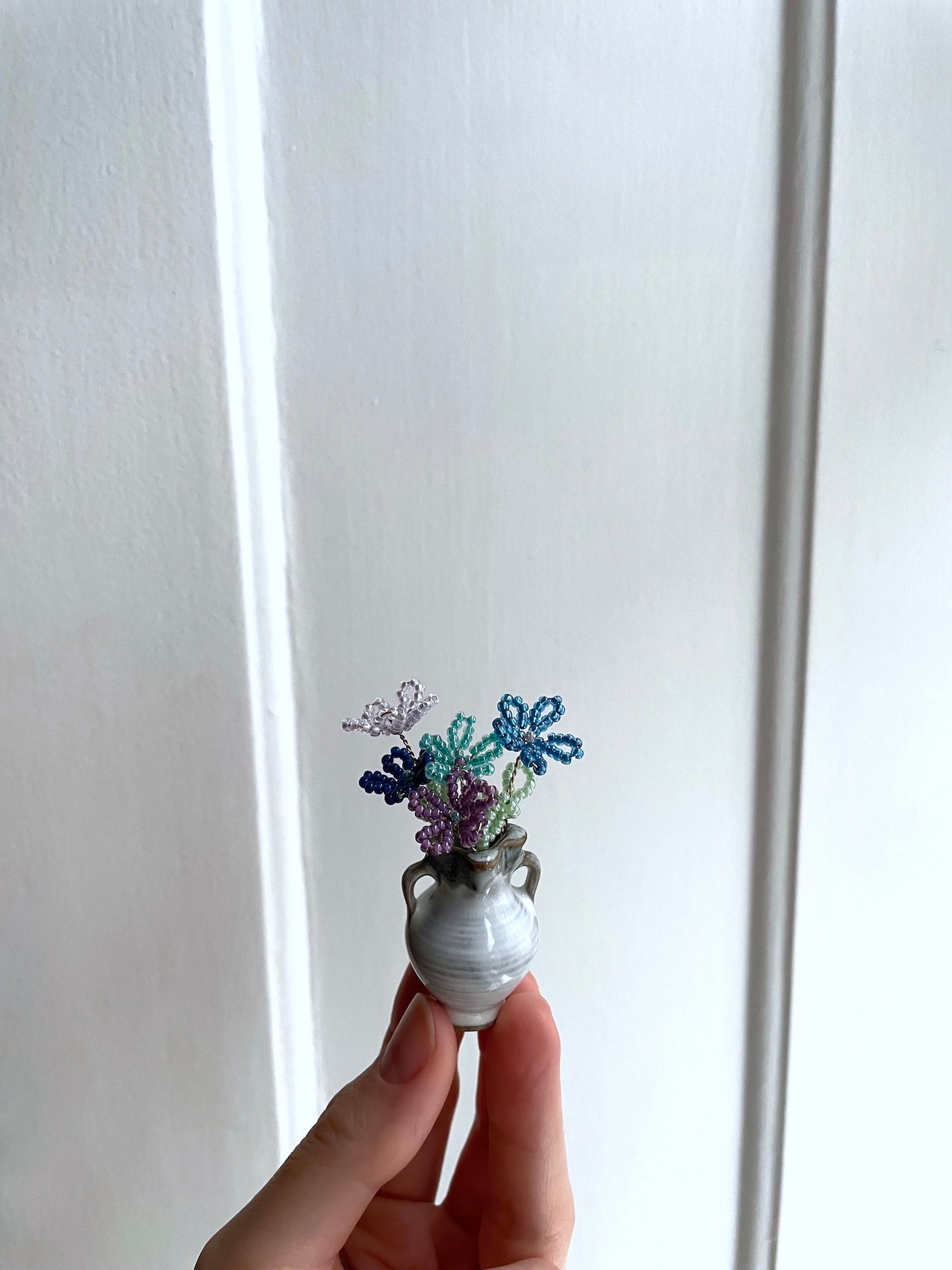 Perleblomster: Mini buket #1