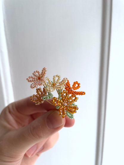 Perleblomster: Mini buket #3