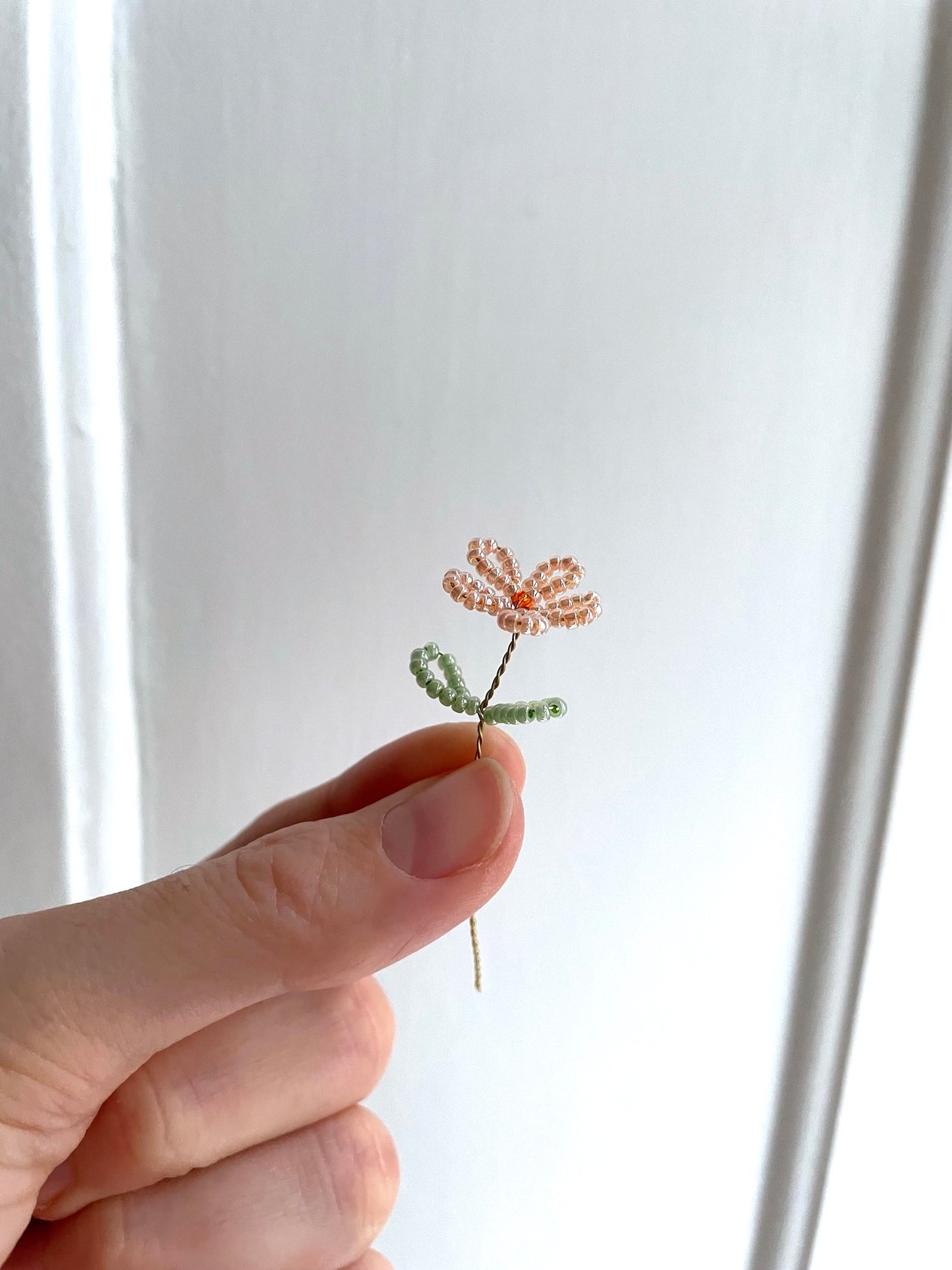 Perleblomster: Mini buket #3