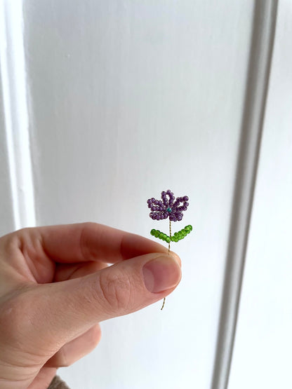 Perleblomster: Mini buket #4