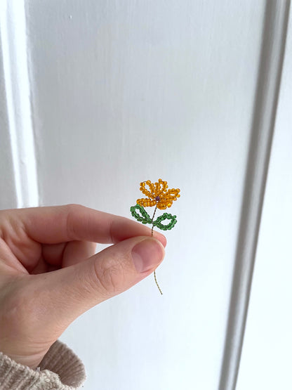 Perleblomster: Mini buket #4