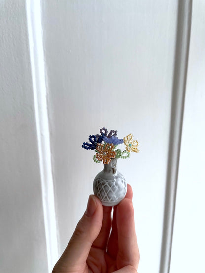 Perleblomster: Mini buket #2