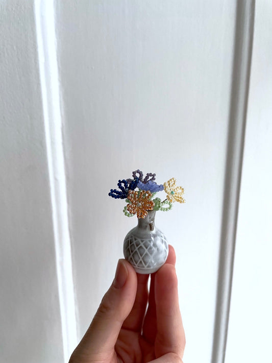Perleblomster: Mini buket #2