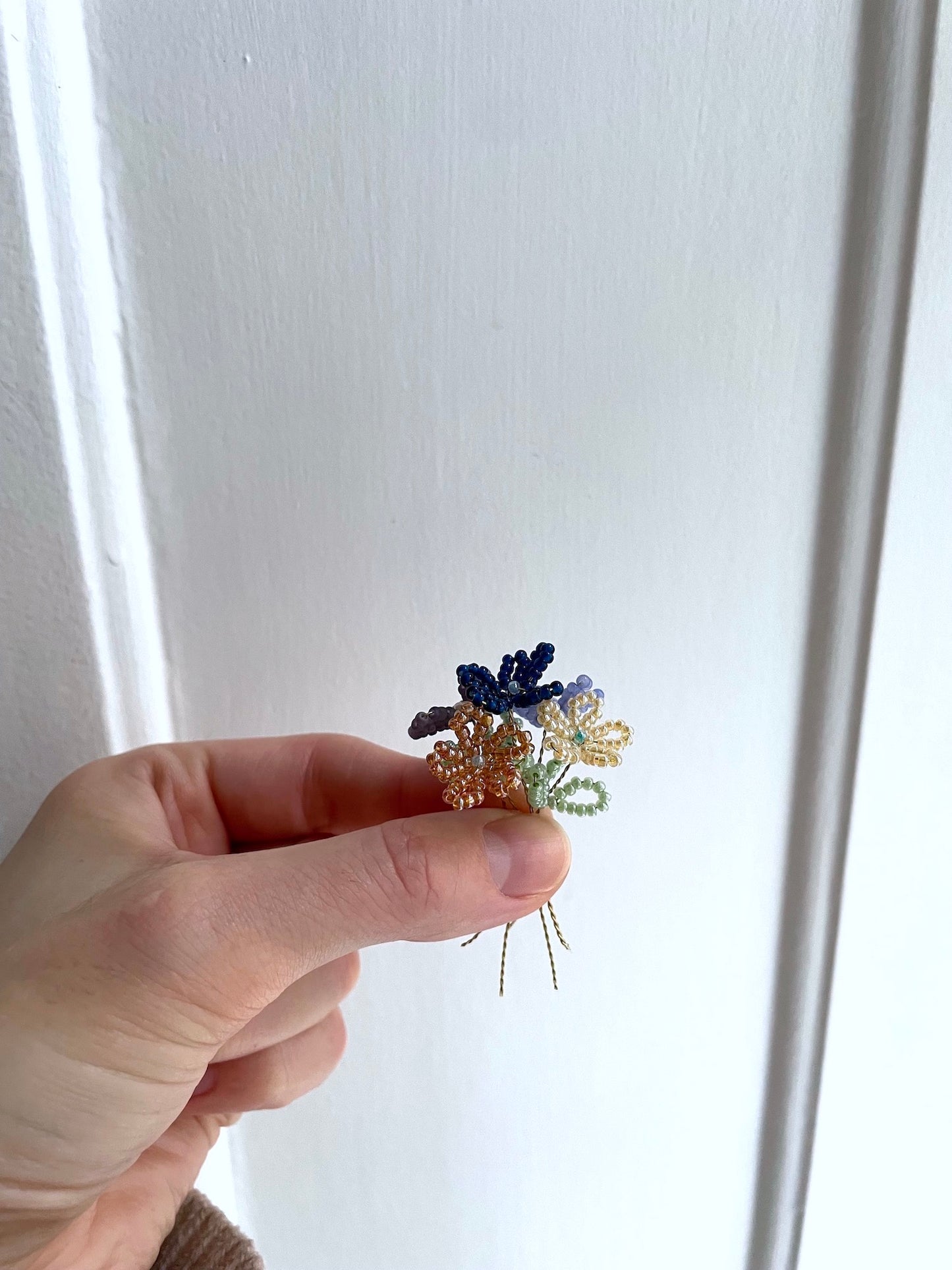 Perleblomster: Mini buket #2