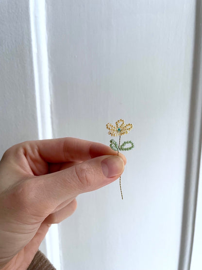 Perleblomster: Mini buket #2