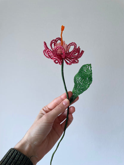 Perleblomst: Fairy Flower - Hummingbird's Nest - Rød (M)